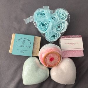 Bath Bomb & Soap Set